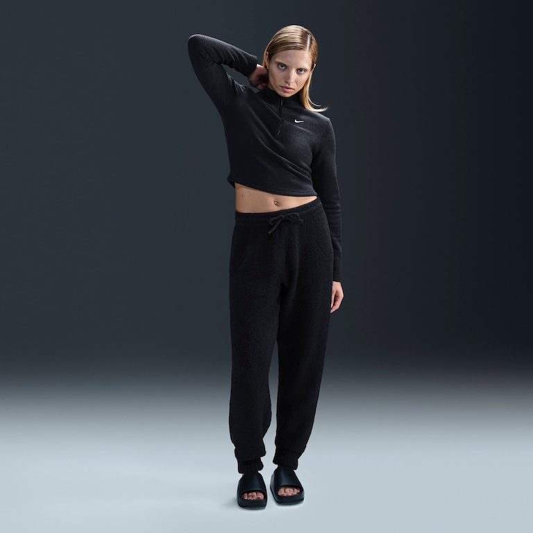 Calça Nike Sportswear Phoenix Plush Feminina - Foto 1