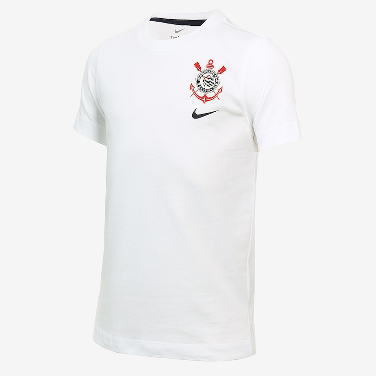 Camiseta Nike Corinthians Crest Infantil - Foto 1