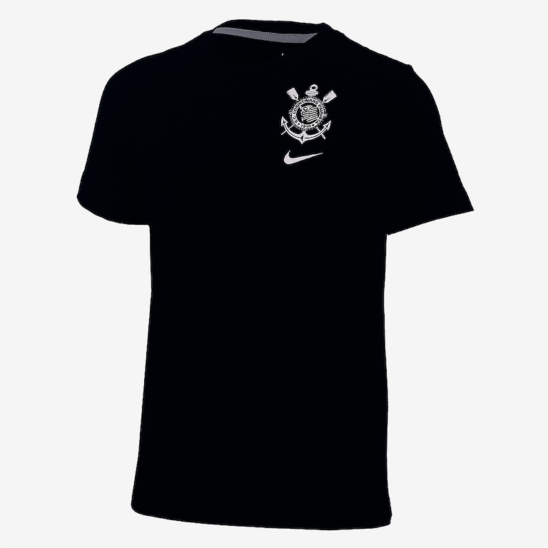 Camiseta Nike Corinthians Crest Infantil - Foto 1