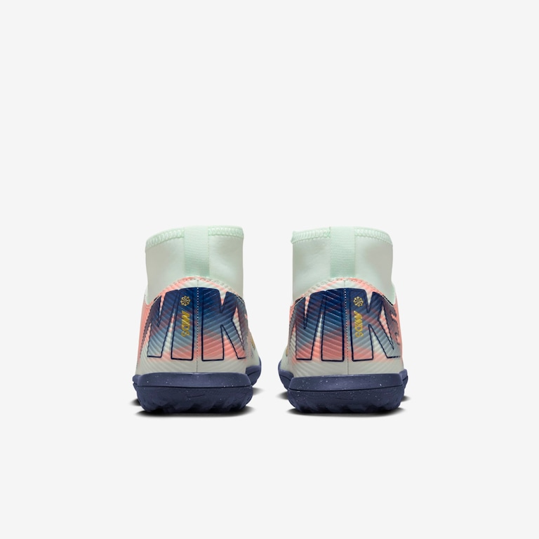 Chuteira Nike Jr Mercurial Superfly 10 Club Infantil Society - Foto 6