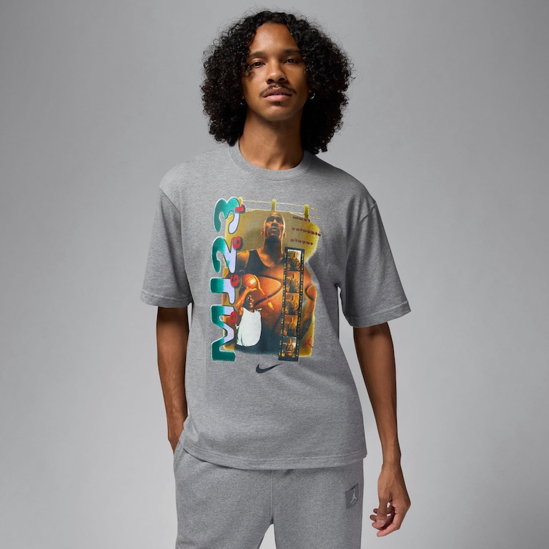 Camiseta Nike Crew MJ23 Masculina - Foto 1
