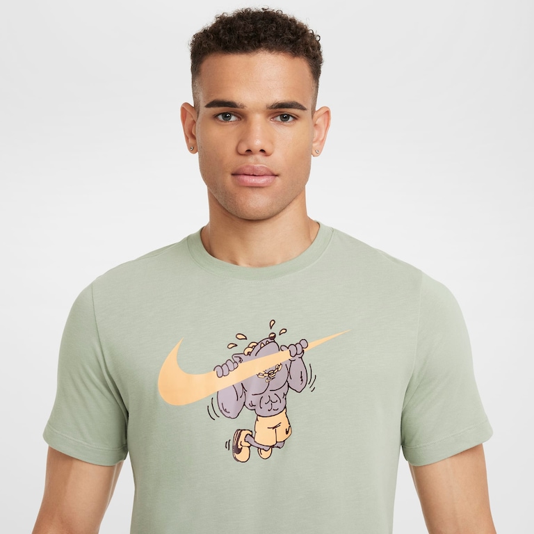 Camiseta Nike Dri-FIT Slub Anime Masculina - Foto 3