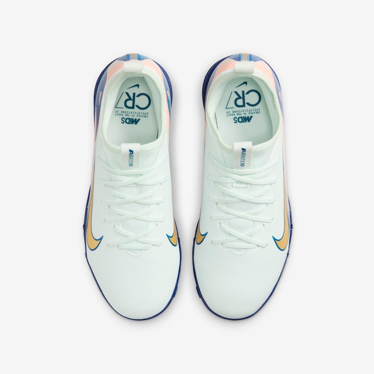 Chuteira Nike Zoom Mercurial Vapor 16 Academy Infantil Society - Foto 4