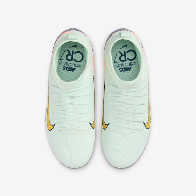 Chuteira Nike Mercurial Superfly 10 Club Infantil Campo - Foto 4