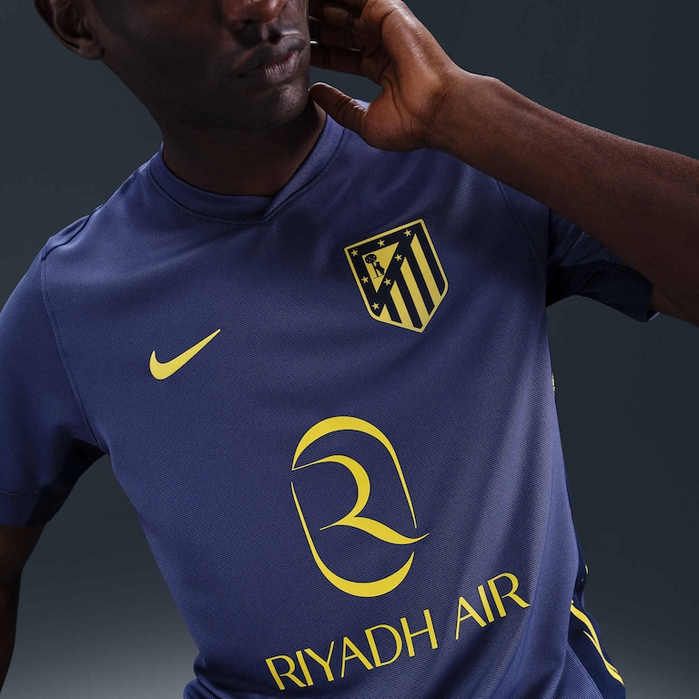 Camisa Nike Atlético de Madrid II 2025/26 Torcedor Pro Masculina - Foto 3