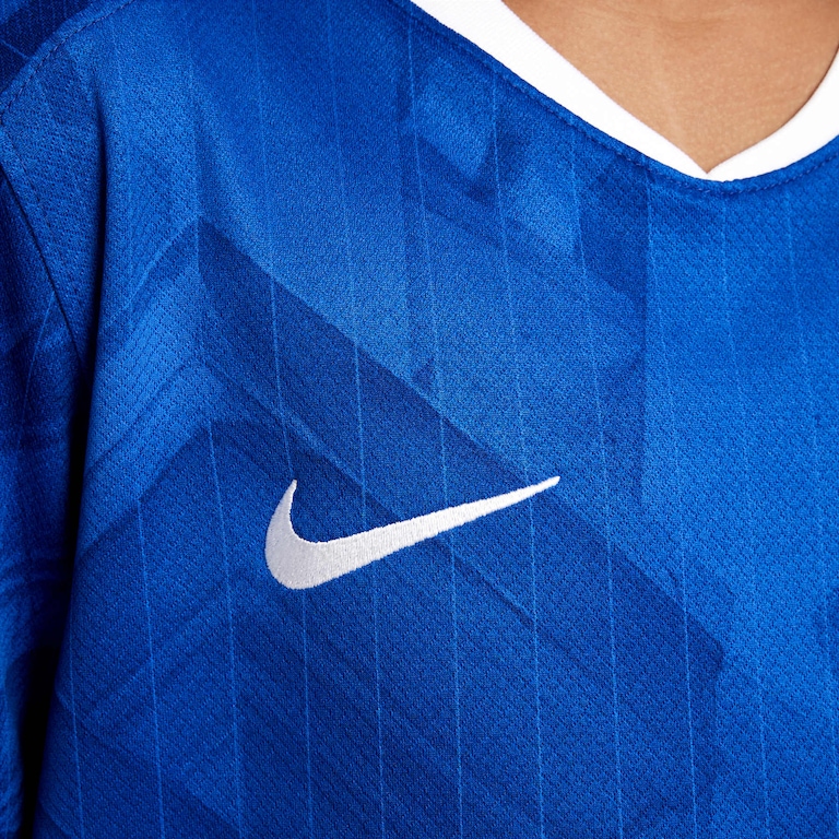 Camisa Nike Chelsea I 2025/26 Torcedor Pro Infantil - Foto 5