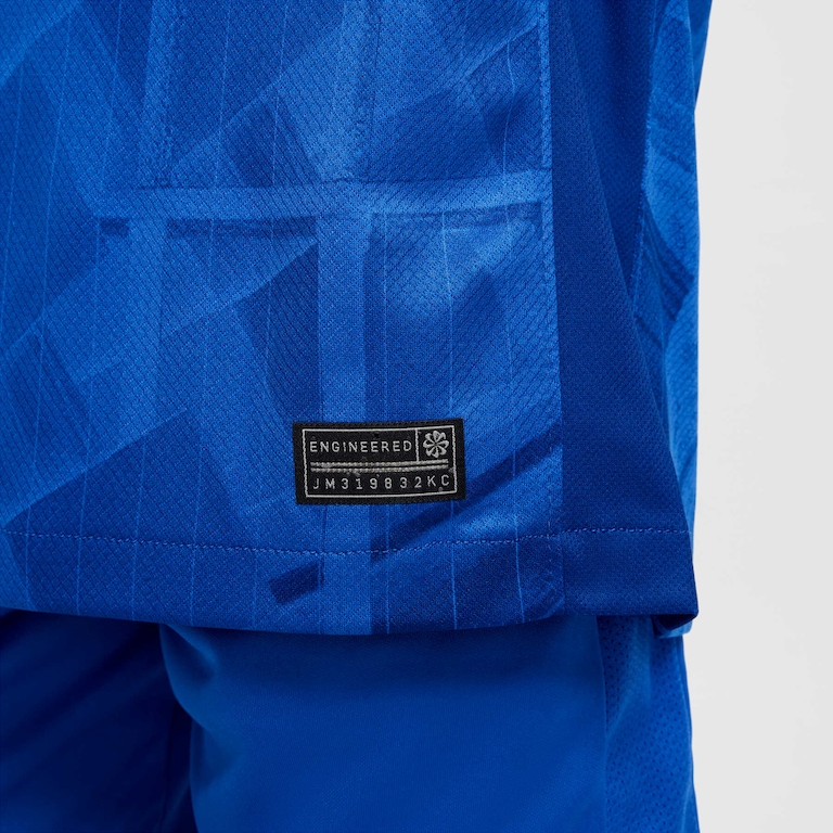 Camisa Nike Chelsea I 2025/26 Torcedor Pro Infantil - Foto 8