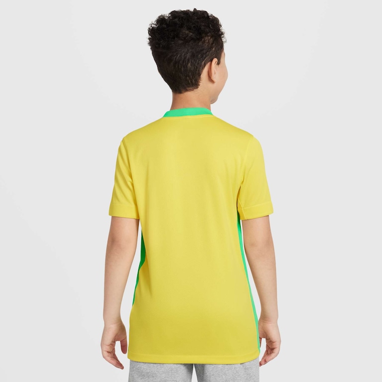Camisa Nike Brasil I 2025/26 Torcedor Pro Infantil - Foto 2
