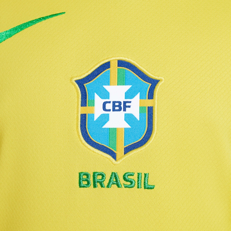 Camisa Nike Brasil I 2025/26 Torcedor Pro Infantil - Foto 5