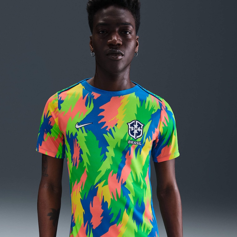 Camiseta Nike Brasil Academy Pro Masculina - Foto 1