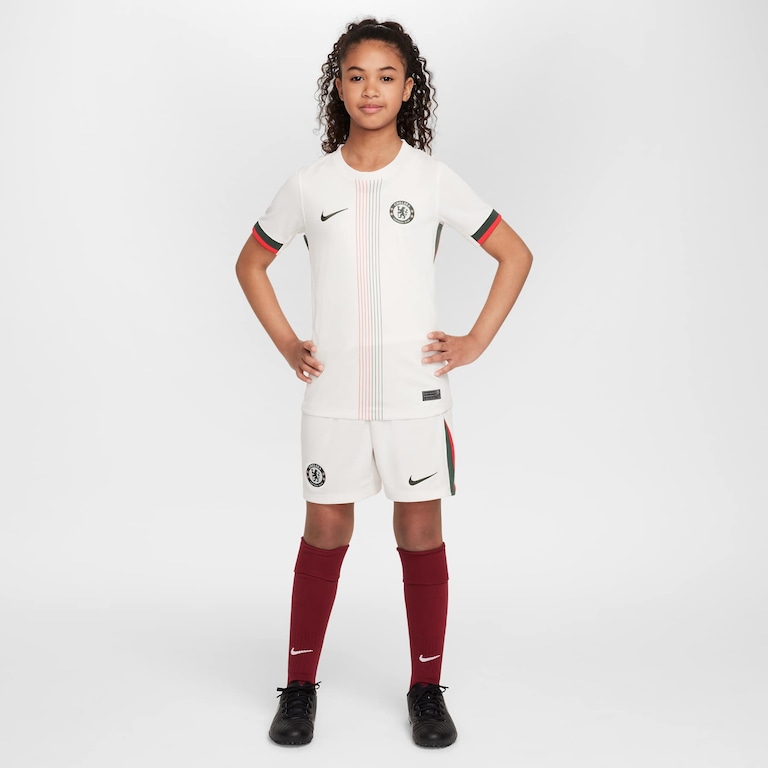 Camisa Nike Chelsea II 2025/26 Torcedor Pro Infantil - Foto 8