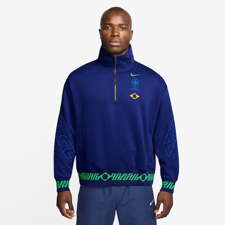 Blusão Nike Sportswear Brasil Fleece Masculino - Foto 1