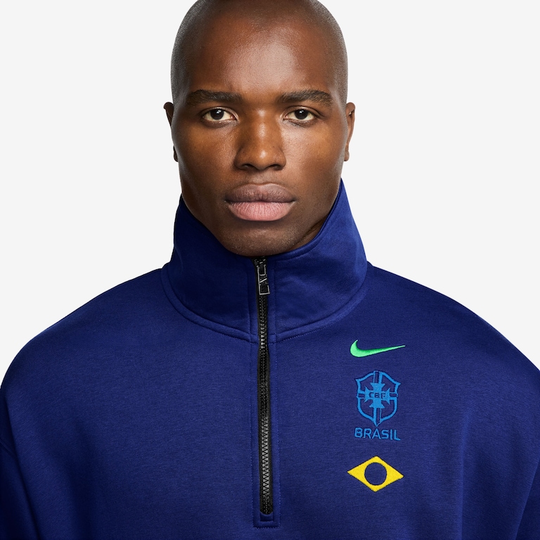Blusão Nike Sportswear Brasil Fleece Masculino - Foto 3