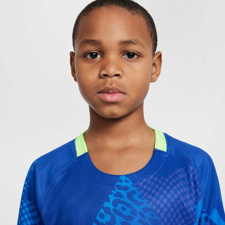 Camisa Nike Brasil II 2025/26 Torcedor Pro Infantil - Foto 3