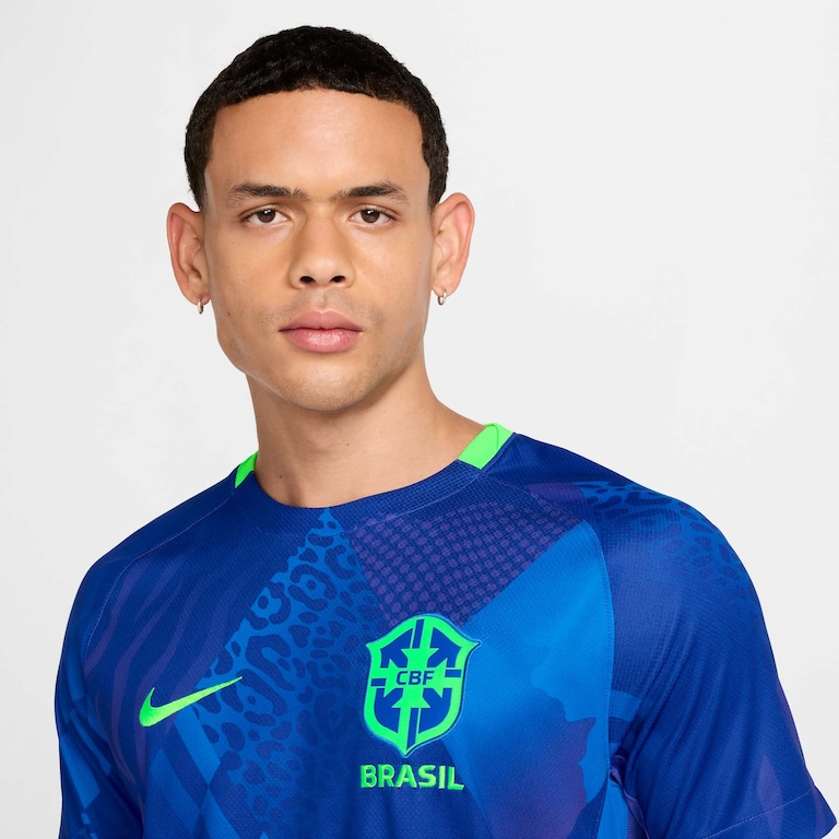 Camisa Nike Brasil II 2025/26 Torcedor Pro Masculina - Foto 3