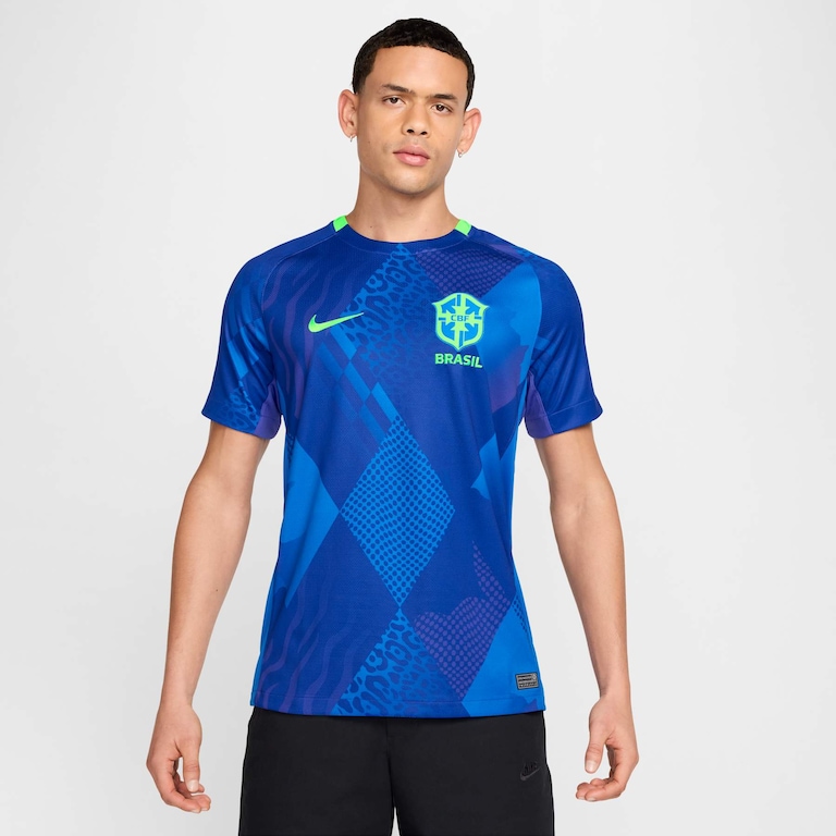 Camisa Nike Brasil II 2025/26 Torcedor Pro Masculina - Foto 1