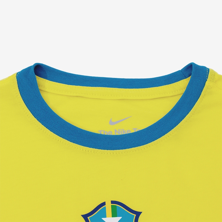 Camiseta Nike Brasil Crest Infantil - Foto 10