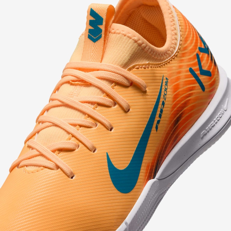 Chuteira Nike Zoom Vapor 16 Academy Kylian Mbappé Infantil Futsal - Foto 7