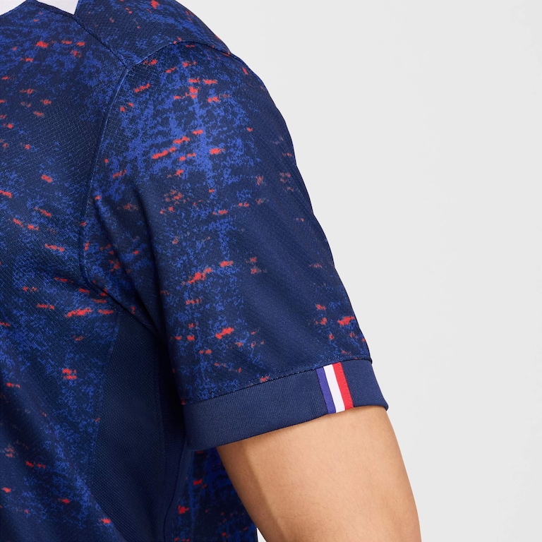 Camisa Nike França I 2025/26 Torcedor Pro Masculina - Foto 6