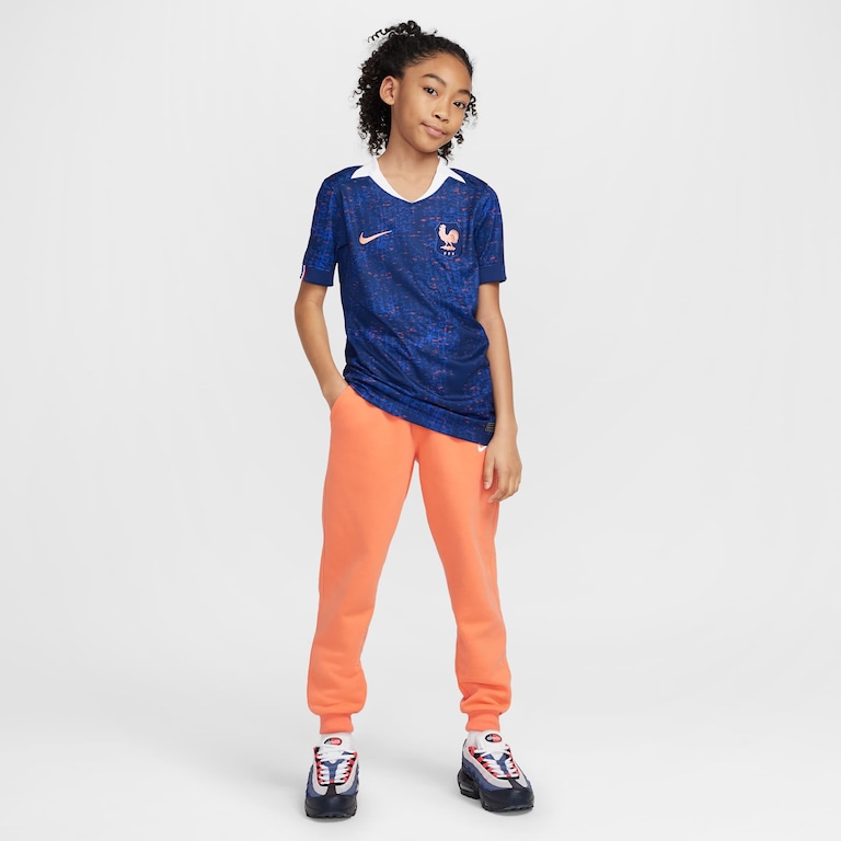 Camisa Nike França I 2025/26 Torcedor Pro Infantil - Foto 8