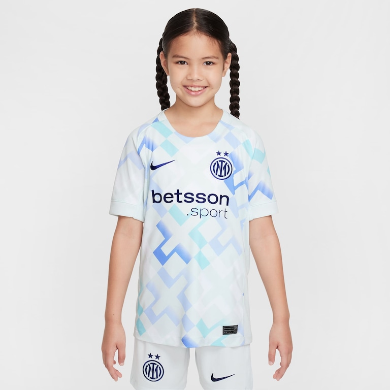 Camisa Nike Inter de Milão II 2025/26 Torcedor Pro Infantil - Foto 1
