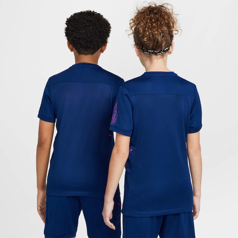 Camiseta Nike Kylian Mbappé Academy Pro Infantil - Foto 2