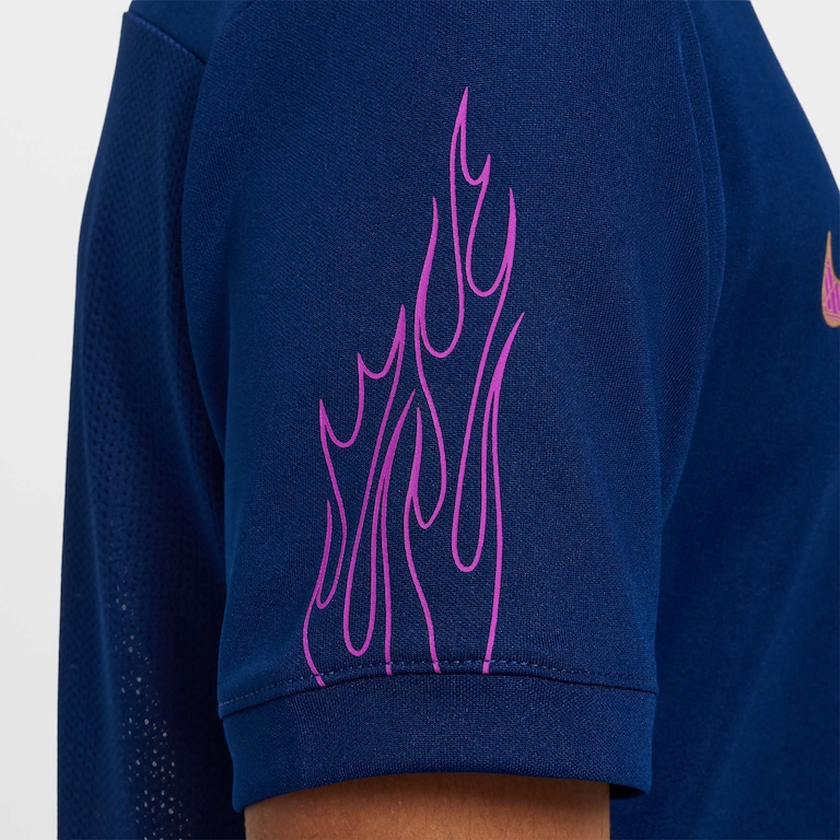 Camiseta Nike Kylian Mbappé Academy Pro Infantil - Foto 6