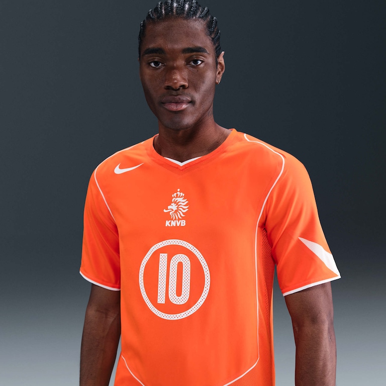 Camisa Holanda Nike Reedição Total 90 Van Nistelrooy Masculina - Foto 1