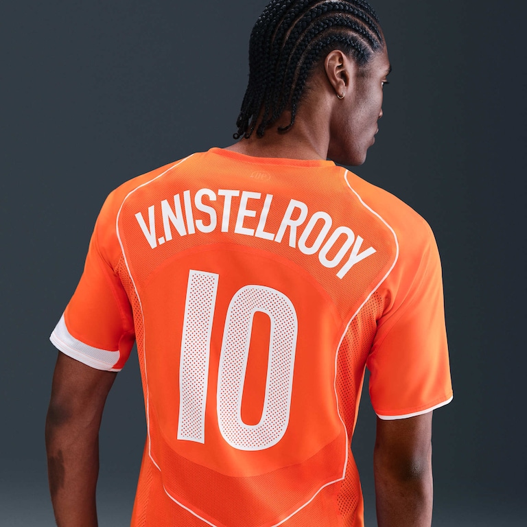Camisa Holanda Nike Reedição Total 90 Van Nistelrooy Masculina - Foto 2