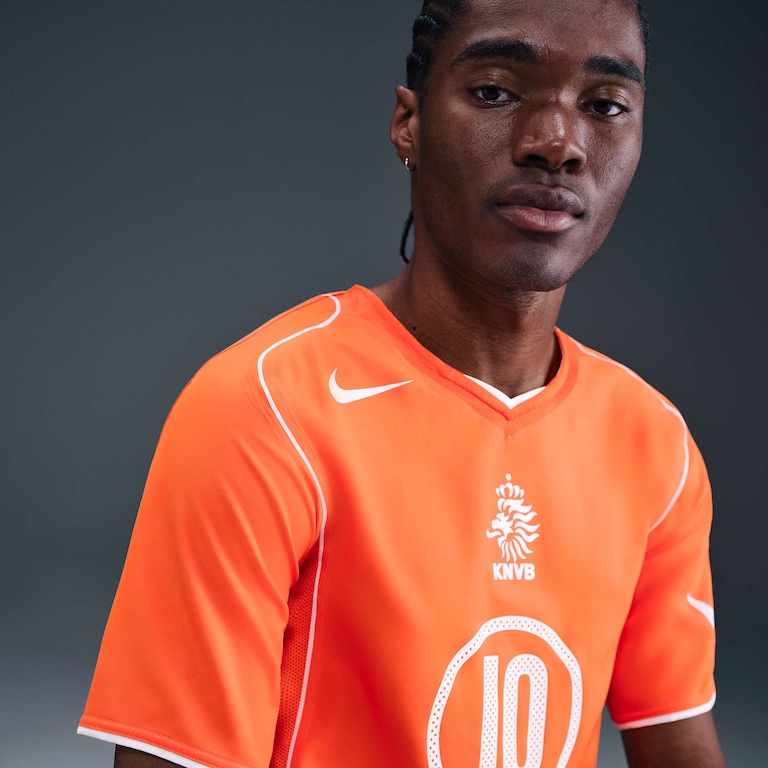 Camisa Holanda Nike Reedição Total 90 Van Nistelrooy Masculina - Foto 3