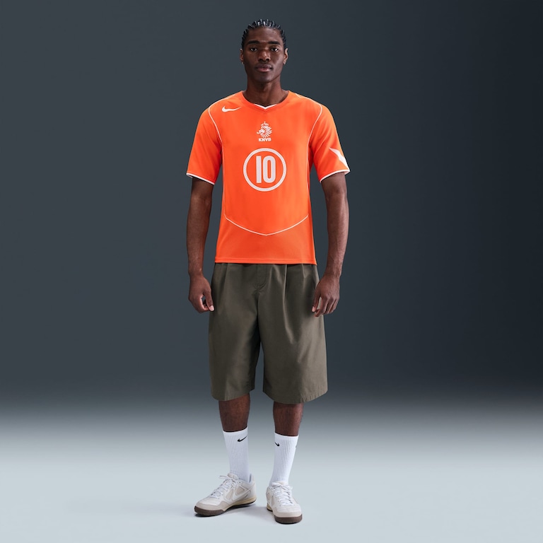 Camisa Holanda Nike Reedição Total 90 Van Nistelrooy Masculina - Foto 4