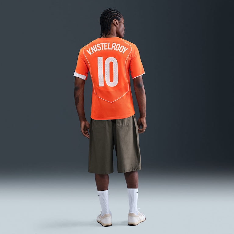 Camisa Holanda Nike Reedição Total 90 Van Nistelrooy Masculina - Foto 5