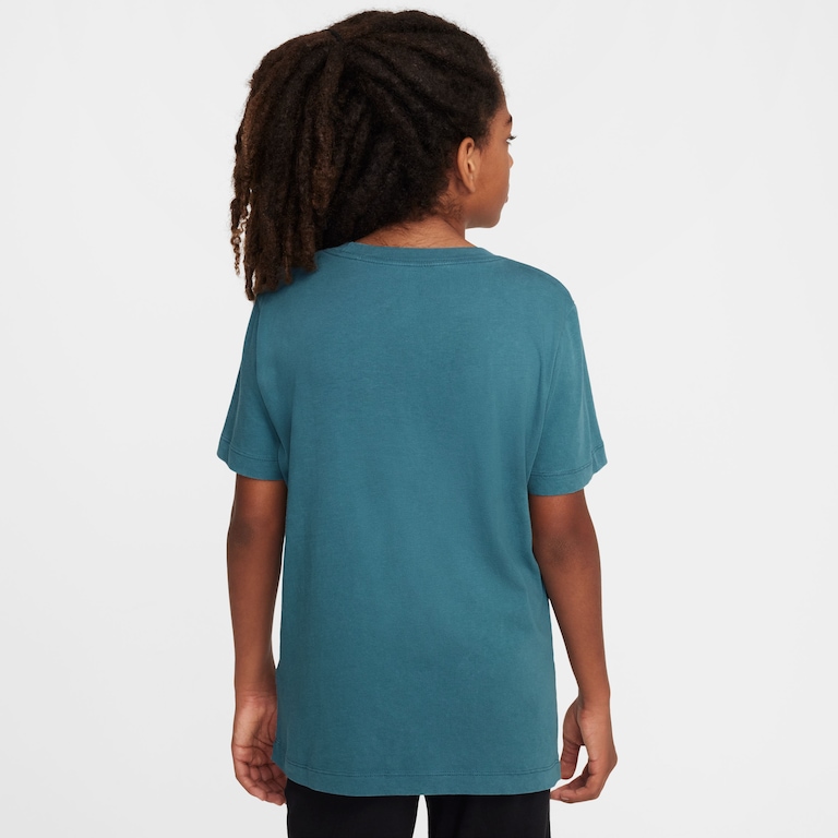 Camiseta Nike Sportswear IYKYK Hero Infantil - Foto 2