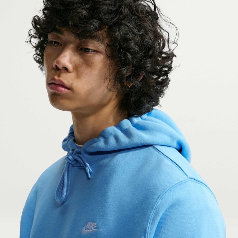 Blusão Nike Club Fleece Masculino - Foto 3