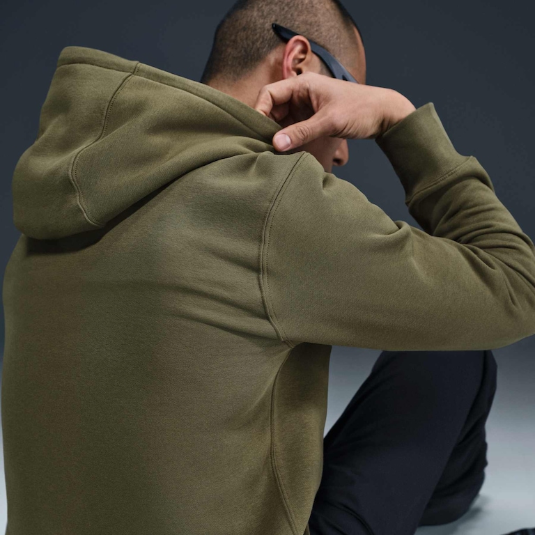 Blusão Nike Club Fleece Masculino - Foto 2