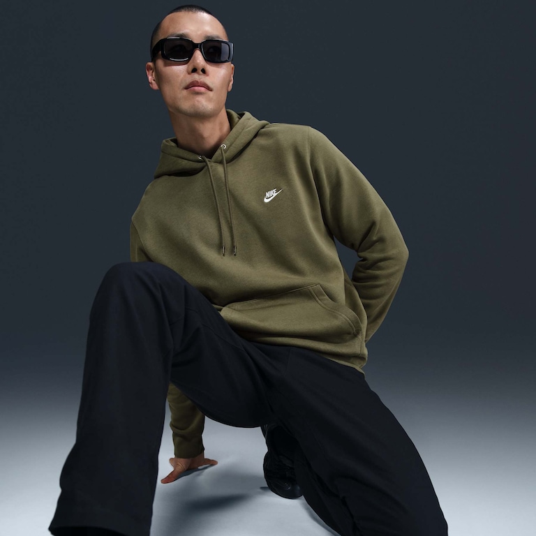 Blusão Nike Club Fleece Masculino - Foto 3