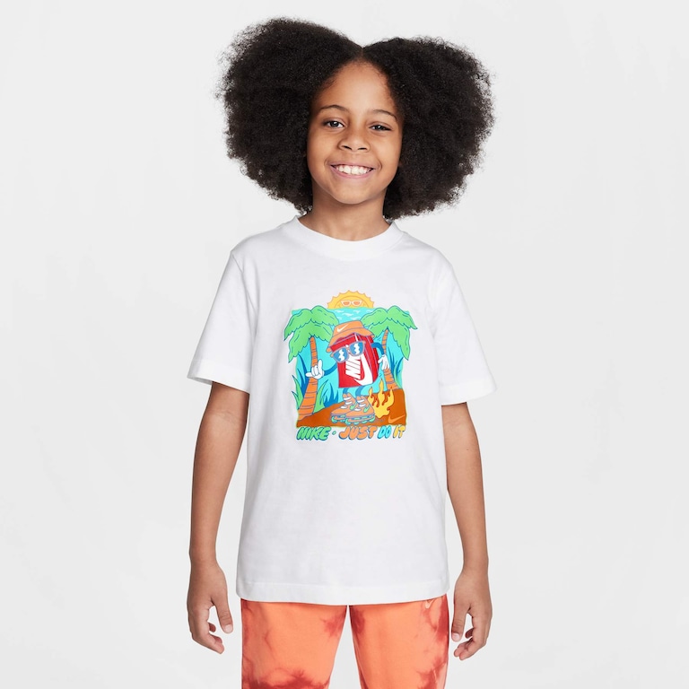 Camiseta Nike Sportswear Boxy 3 Infantil - Foto 1