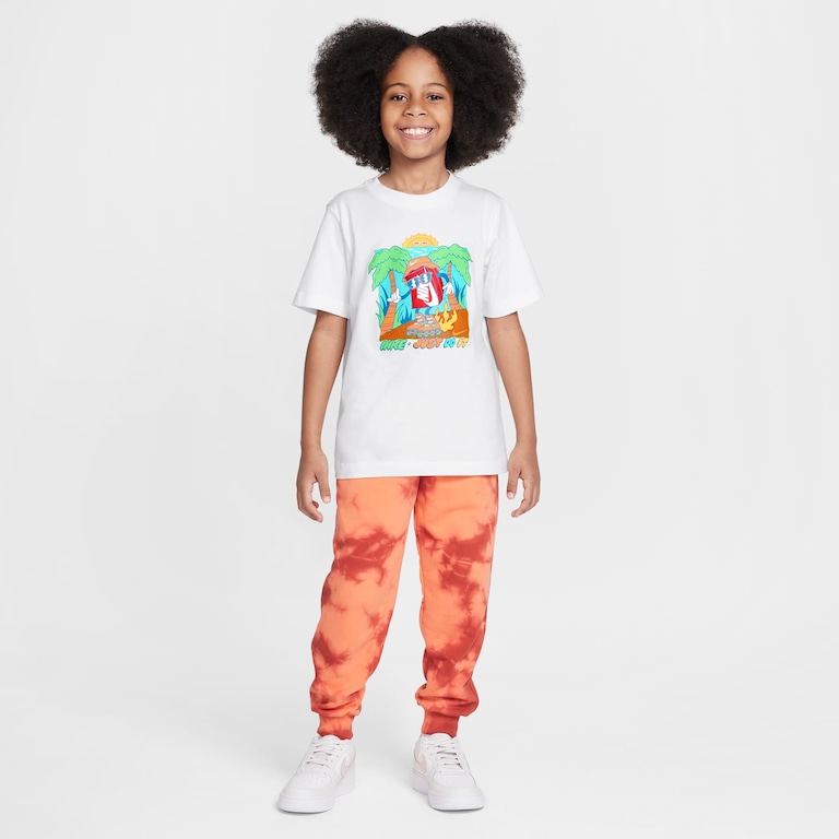 Camiseta Nike Sportswear Boxy 3 Infantil - Foto 5