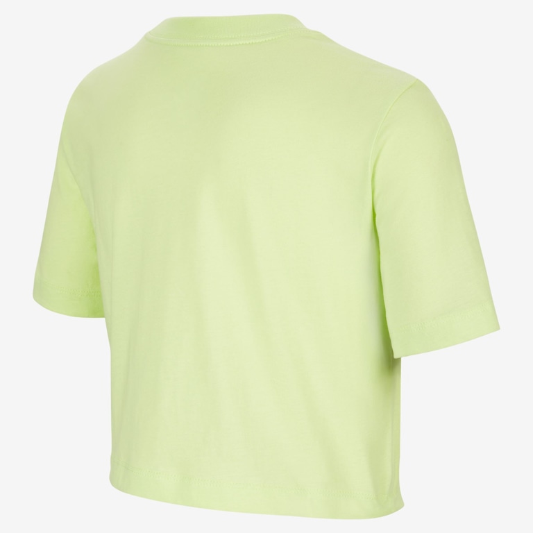 Camiseta Nike Sportswear Cropped Infantil - Foto 2