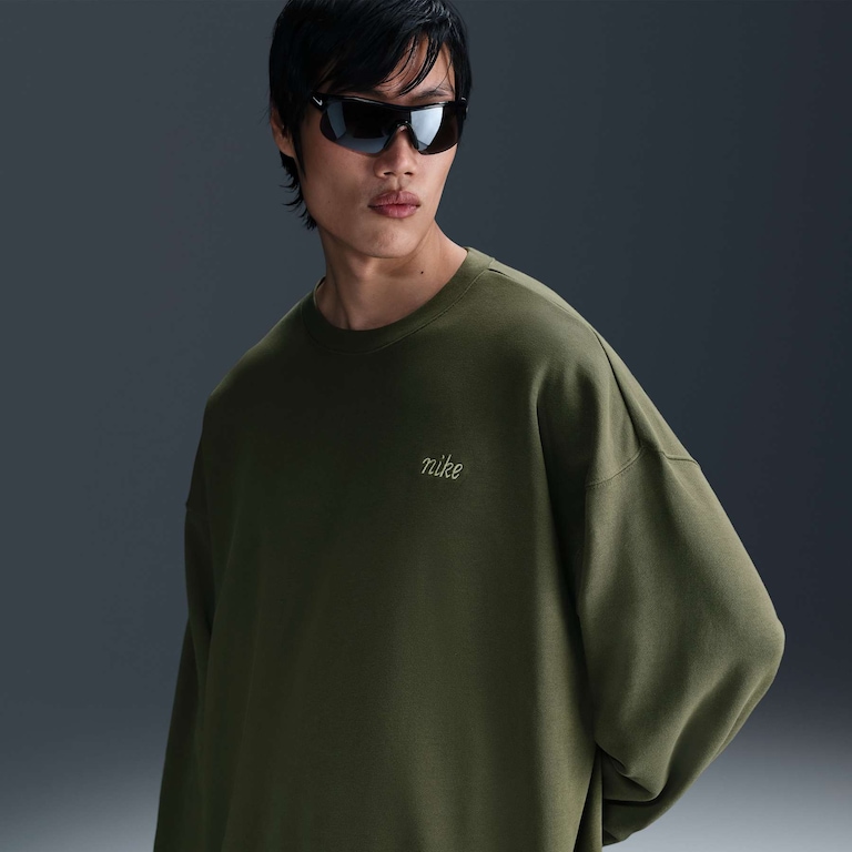 Blusão Nike Club Crew Masculino - Foto 1