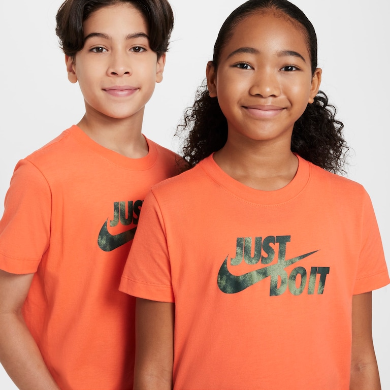 Camiseta Nike Sportswear JDI Infantil - Foto 3