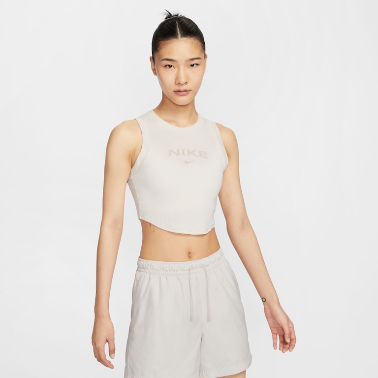 Regata Nike Sportswear Cropped Feminina - Foto 1