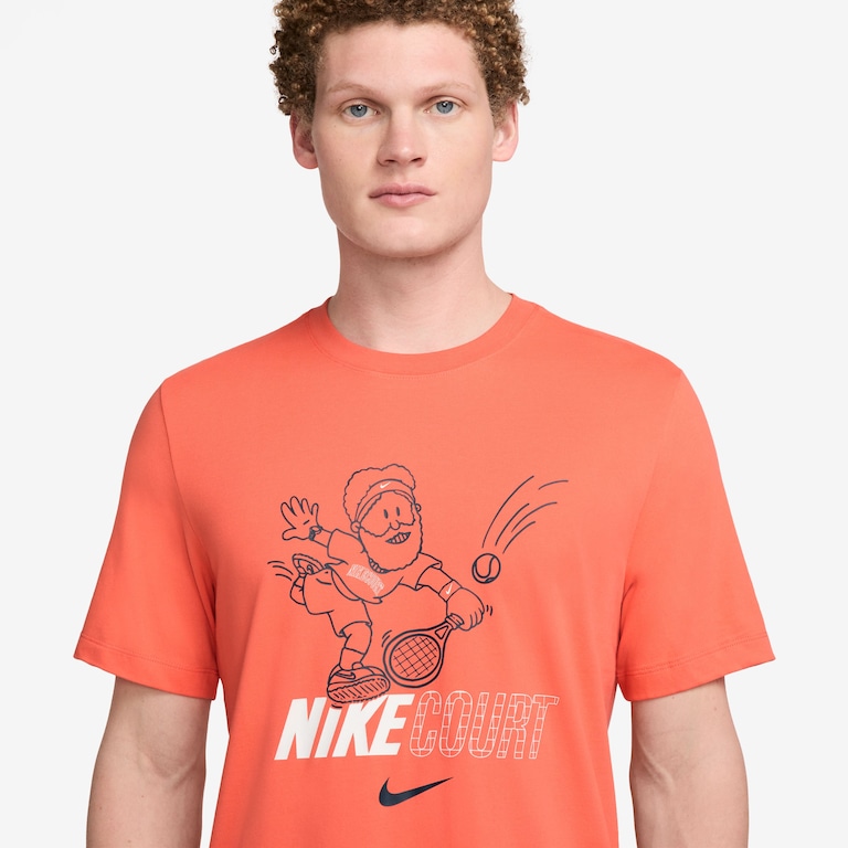 Camiseta NikeCourt Dri-FIT Masculina - Foto 3