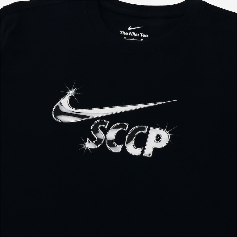 Camiseta Nike Corinthians Swoosh Masculina - Foto 3