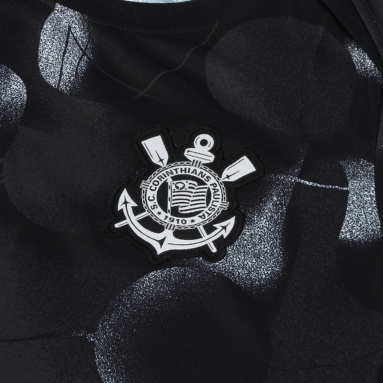 Camisa Nike Corinthians Pré-Jogo 2025 Masculina - Foto 4