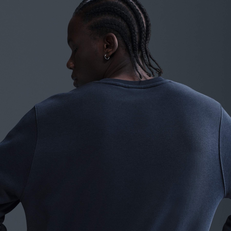 Blusão Nike Club Crew Masculino - Foto 2