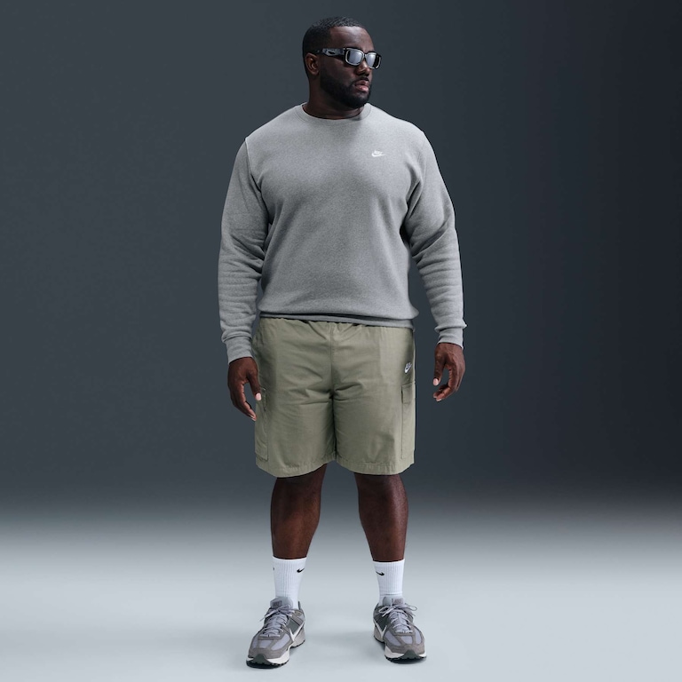 Blusão Nike Club Crew Masculino - Foto 10