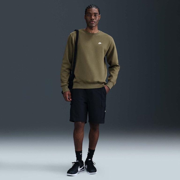 Blusão Nike Club Crew Masculino - Foto 4