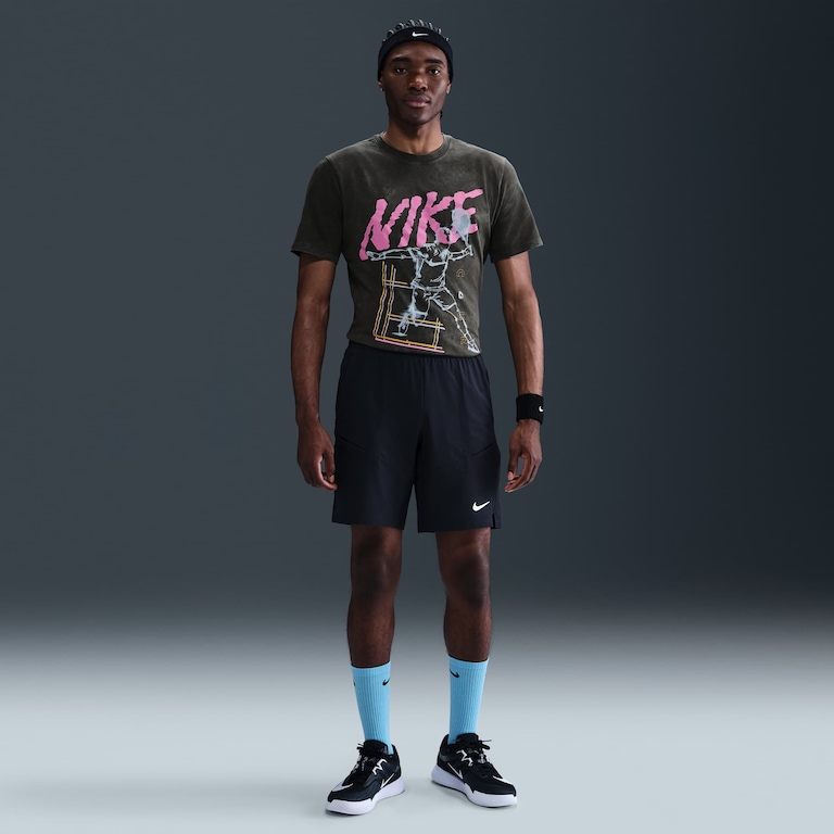 Camiseta Nike Court OC Masculina - Foto 4