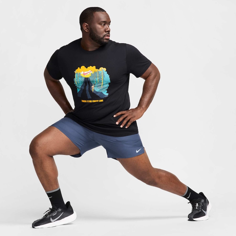 Camiseta Nike Run Masculina - Foto 10